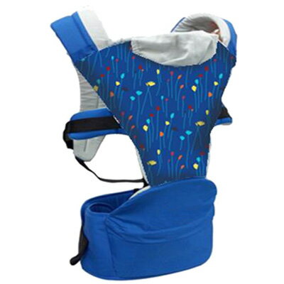【出清價】Combi 康貝 HIPSEAT-ff 折疊式坐墊背巾-藍彩帶【悅兒園婦幼生活館】