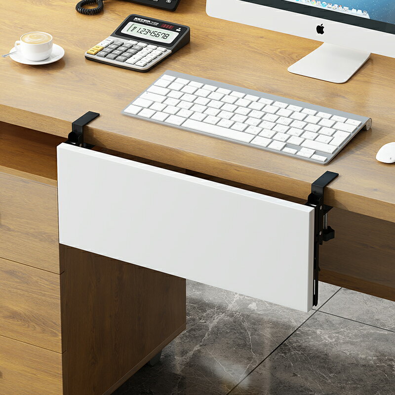 桌面延長板免打孔加長電腦桌子延伸板擴大加寬支撐板鍵盤手托支架