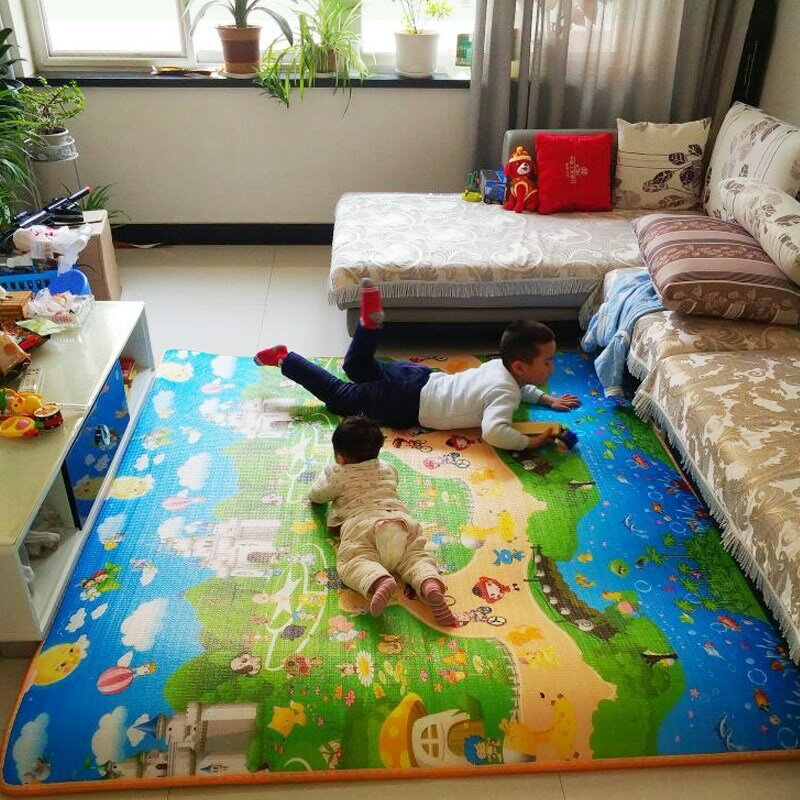 可折疊打地鋪睡墊兒童泡沫床墊墊子雙人午睡鋪墊地墊加厚夏季