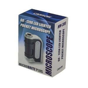 [9美國直購] Carson MicroBrite Plus 袖珍顯微鏡 B08D8ZZRX4