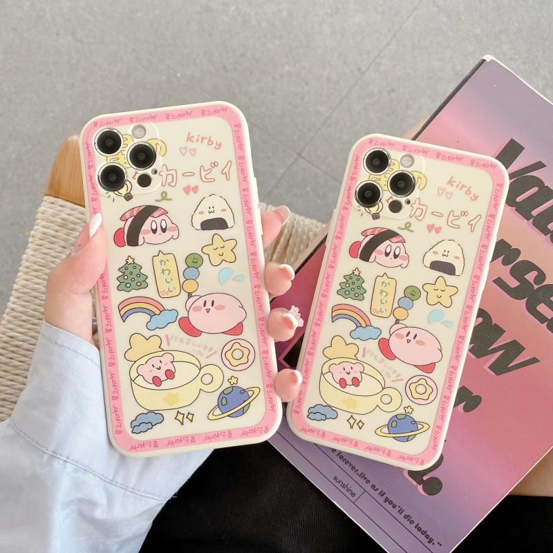 卡通卡比星球OPPORENO6Pro手機殼a35軟Reno2直邊Reno5pro創意R17男女RENO4PRO全包K7個性款reno3pro保護套R15