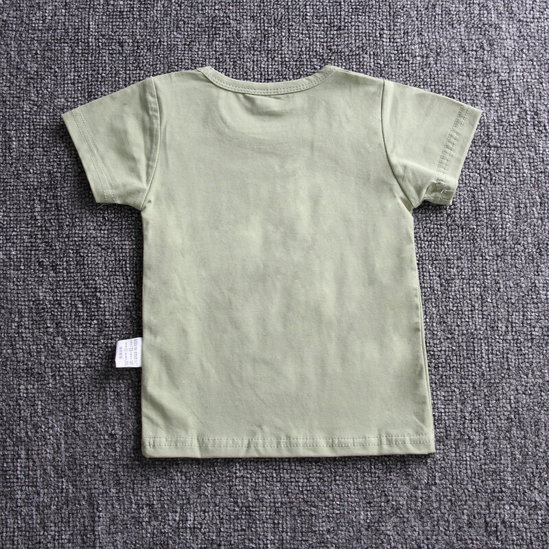 童裝男童套裝夏裝寶寶夏季套裝兒童韓版帥氣小童運動迷彩服兩件套 7