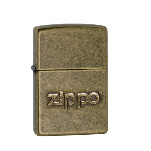 ├登山樂┤美國 Zippo Zippo Antique Stamp 防風打火機 仿古銅衝壓商標 # 28994