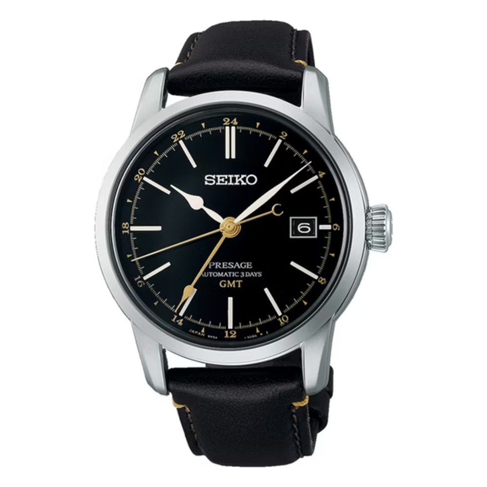 seiko SK037 精工 Prospex 6R54-00F0C(SPB447J1) Prospex GMT 日本漆藝機械皮革款男錶 40.2mm｜樂天全館特惠中★指定刷卡回饋10%