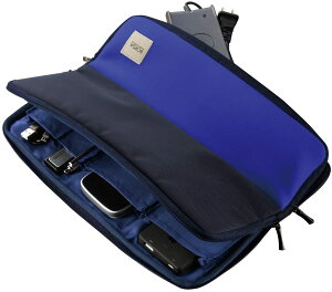 Elecom 收納袋 收納袋 配件/收納設備口袋 大容量 藏青色 BMA-GP02NV _oo3 dd