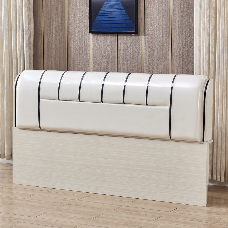 床頭板現代簡約歐式軟包靠背儲物1.5米1.8米2米經濟型床頭