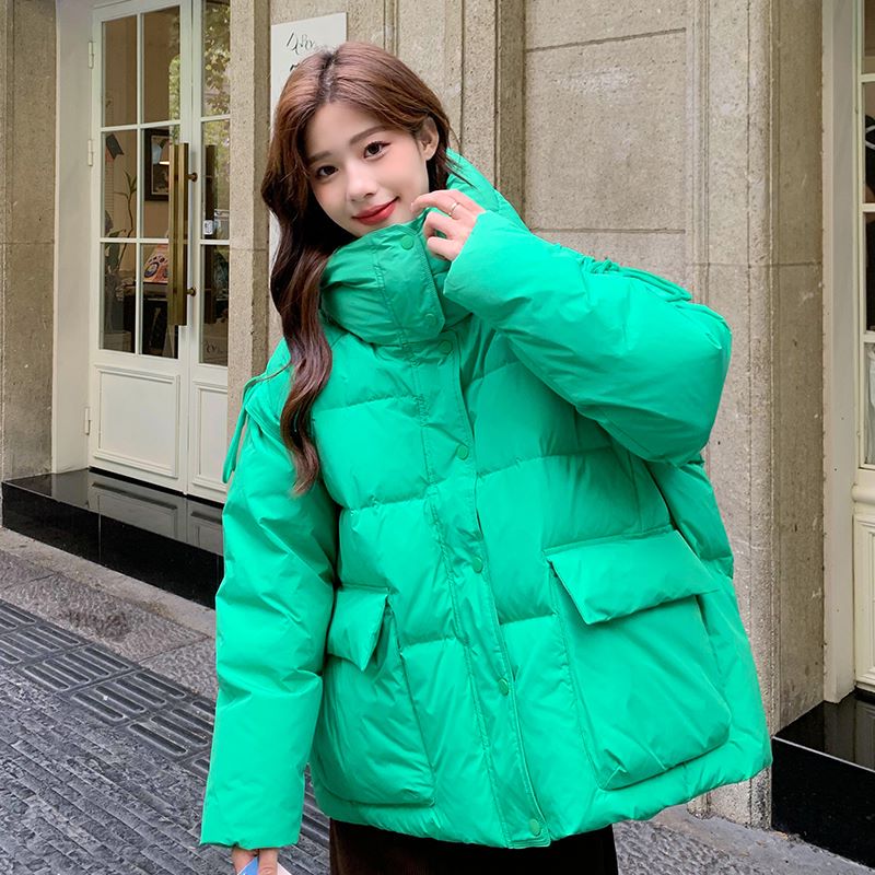 【巴黎精品】真 90%白鴨絨 羽絨外套羽絨衣夾克-時尚休閒連帽羽絨服女外套3色a1ii23