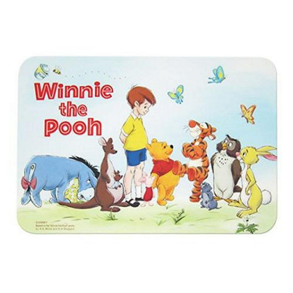 【震撼精品百貨】Winnie the Pooh 小熊維尼 家族餐墊 震撼日式精品百貨