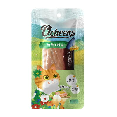 【O'cheers 歡樂城市】鮪魚起司 全齡貓 歡樂肉塊 天然原肉零食 貓點心