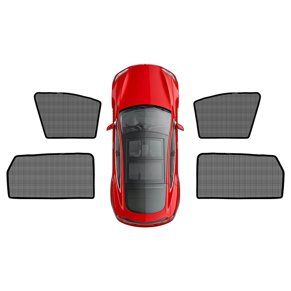 【安伯特】磁吸式遮陽板-全車4片(前窗+後窗) Toyota RAV4 2025年~ 現貨供應 1:1原車比照 不影響車窗開/關 1