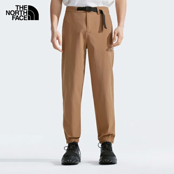 美國[The North Face] M TREKKER JOGGER / 男款吸濕排汗長褲 (咖)