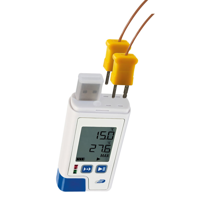 《DOSTMANN》數位式溫度紀錄器 外接溫感 LOG200TC Data logger, for Temperatur, ext Thermocouple