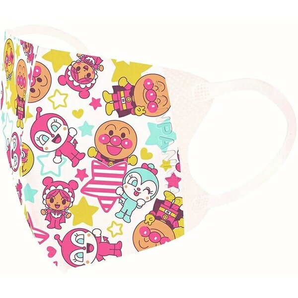 【震撼精品百貨】麵包超人 Anpanman 日本 麵包超人幼幼款立體口罩(5入)-星星#37480 震撼日式精品百貨