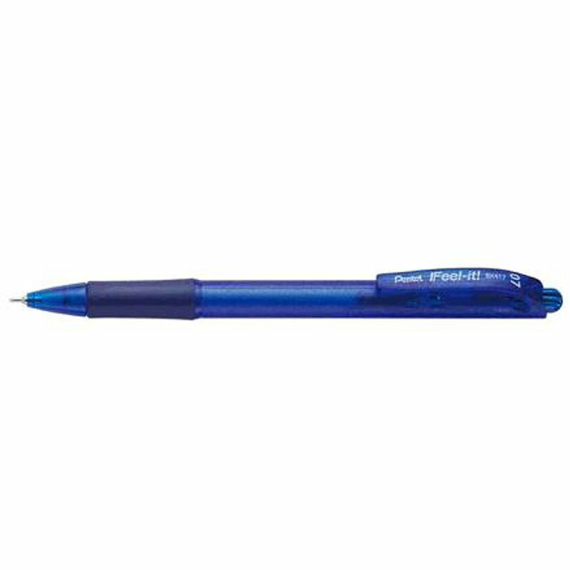 [COSCO代購4] W129615 Pentel 輕油性自動原子筆 72支/組 藍色