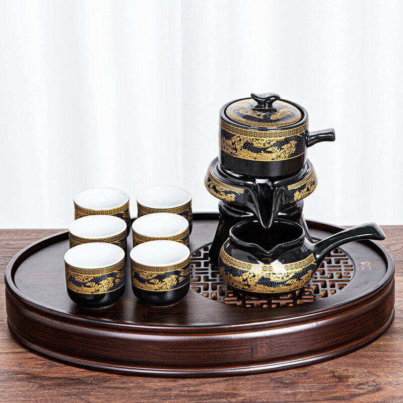 茶盤木茶盤茶盤家用竹小型茶台茶托盤儲水式干泡盤茶具橢圓形茶海茶台新 