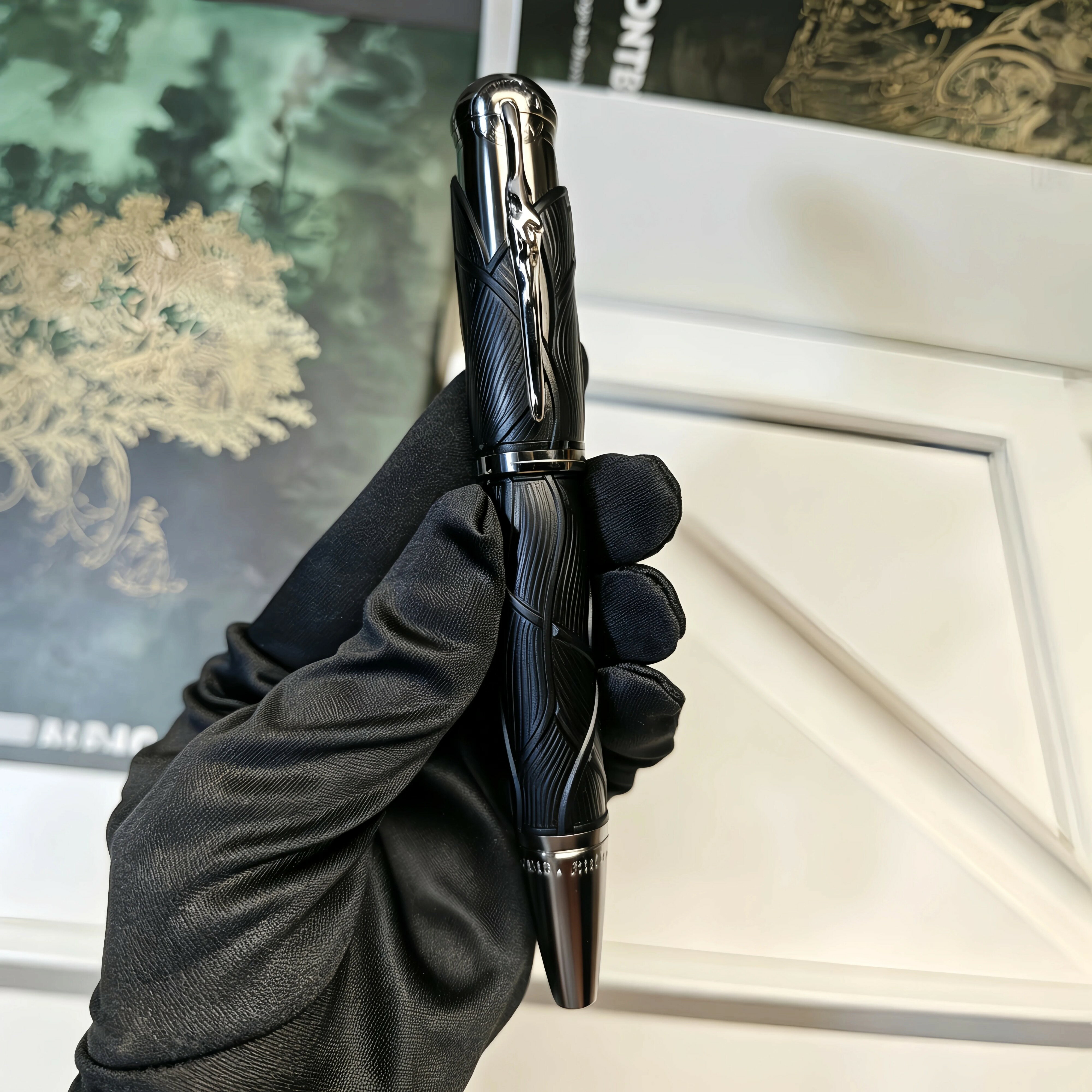 【筆墨Tang】德國Montblanc/萬寶龍大文豪系列格林兄弟限量款鋼筆