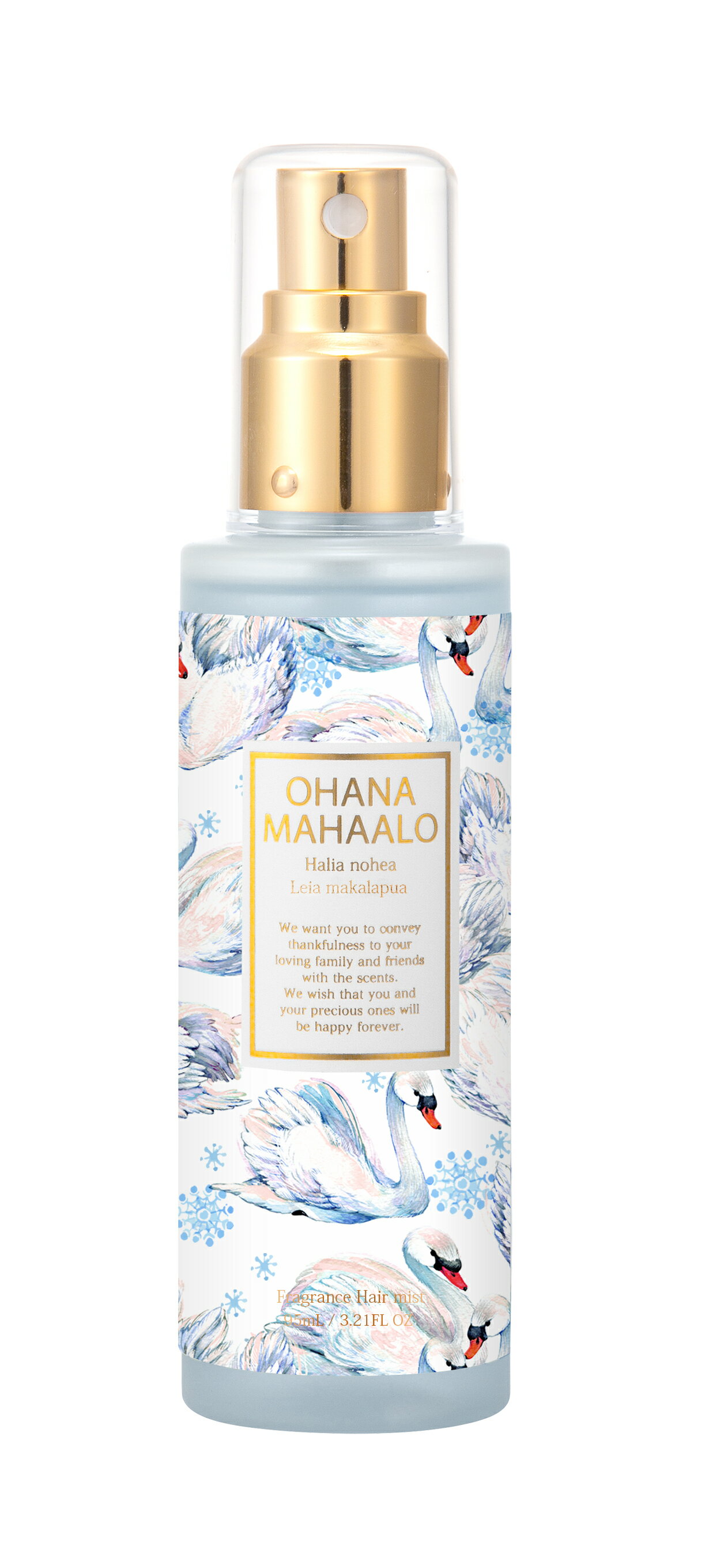 OHANA MAHAALO 鈴蘭天鵝 柔絲順髮霧 95ml~優惠價:680元｜岡山戀香水