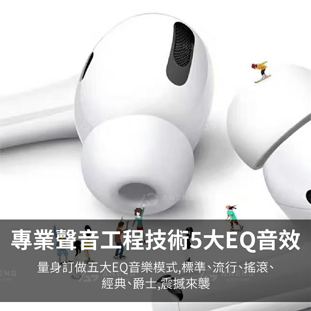A9 Pro 藍牙耳機 運動 防水 主動 降噪耳機 超長續航 智慧觸屏 入耳式耳機 電競耳機 運動耳機 適用蘋果安卓 1