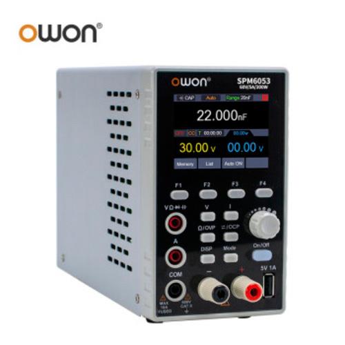 OWON SPM6053單通道直流電源數位電表（60V/5A 四位半）85折優惠(省866)