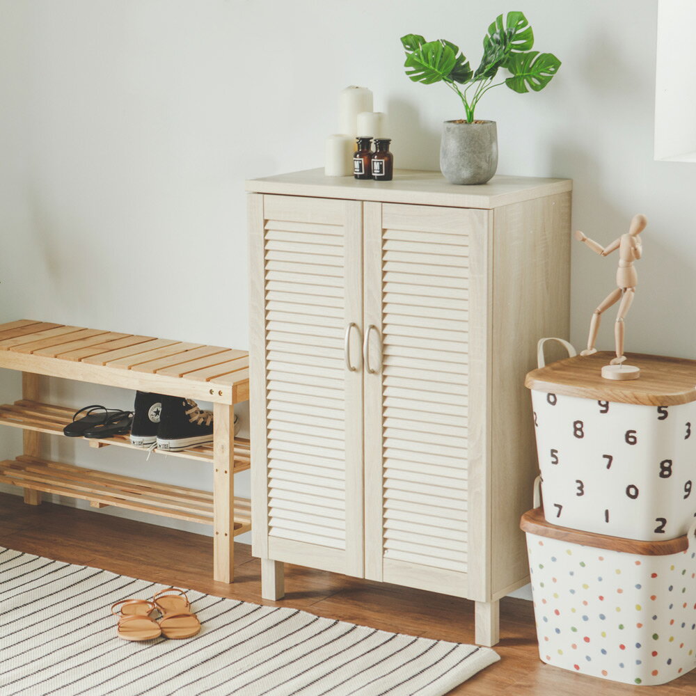 Ginza百葉雙門鞋櫃