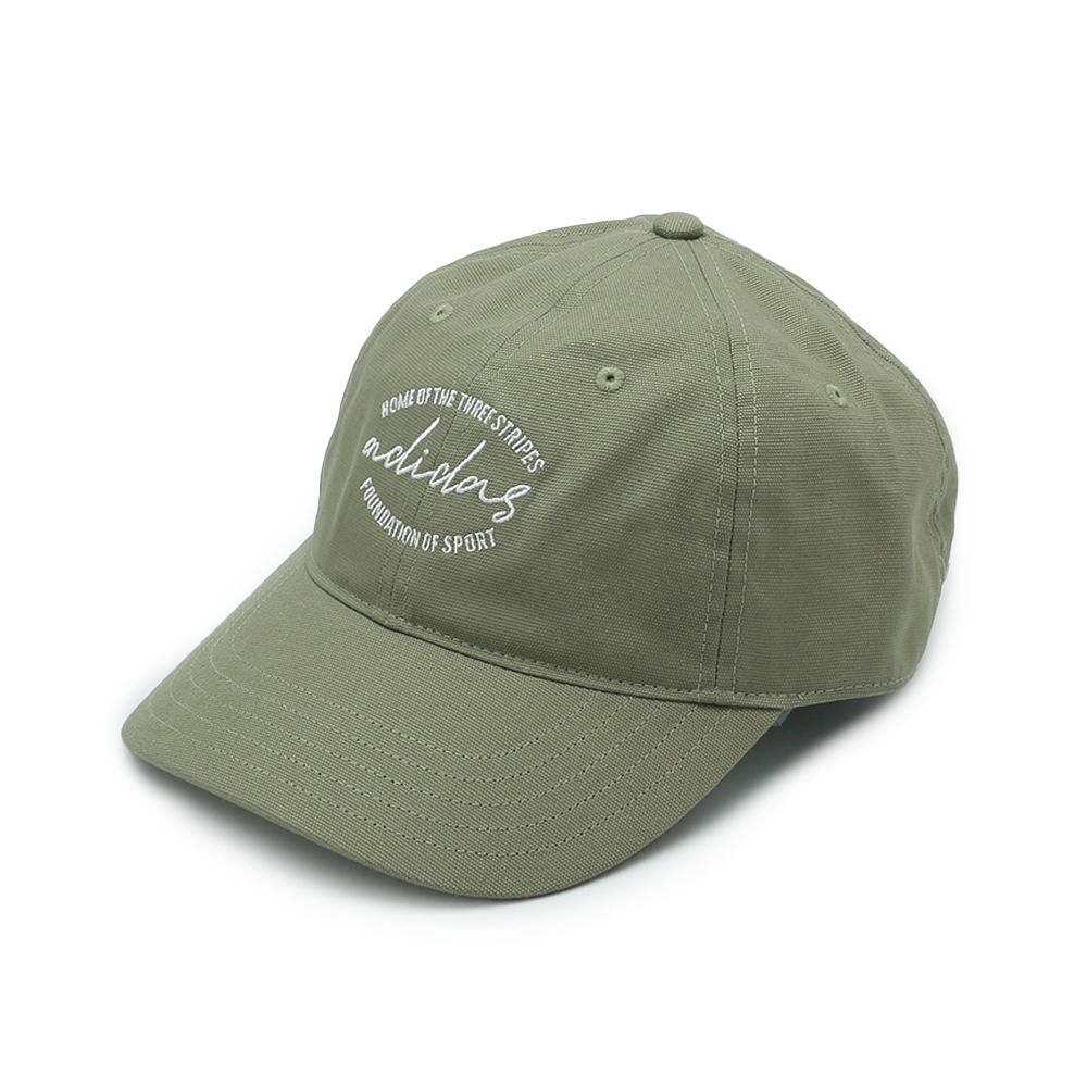 ADIDAS DAD CAP EMBR 棒球帽 綠 IY7691