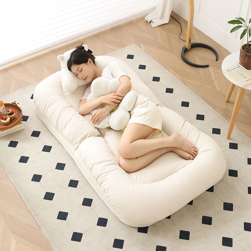 可躺可睡和室折疊座椅 【最低價 公司貨】懶人沙發日式單人臥室床上陽臺飄窗靠背椅◆生活百貨挖寶節 1