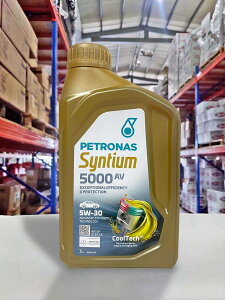 『油工廠』PETRONAS SYNTIUM 5000 AV 5W30/5W-30 全合成 汽柴油機油 C3 504/507 LL-04