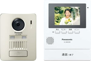 日本代購 Panasonic 國際牌 VL-SGE30KLA 無線 視訊門鈴 電池式 3.5吋螢幕 廣角 錄影 免施工
