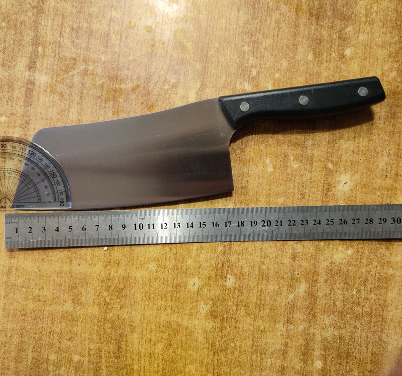 便宜菜刀 不銹鋼切片刀 掛孔全鋼菜刀
