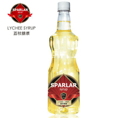 【Sparlar食伯樂】LYCHEE SYRUP荔枝風味糖漿 750ml