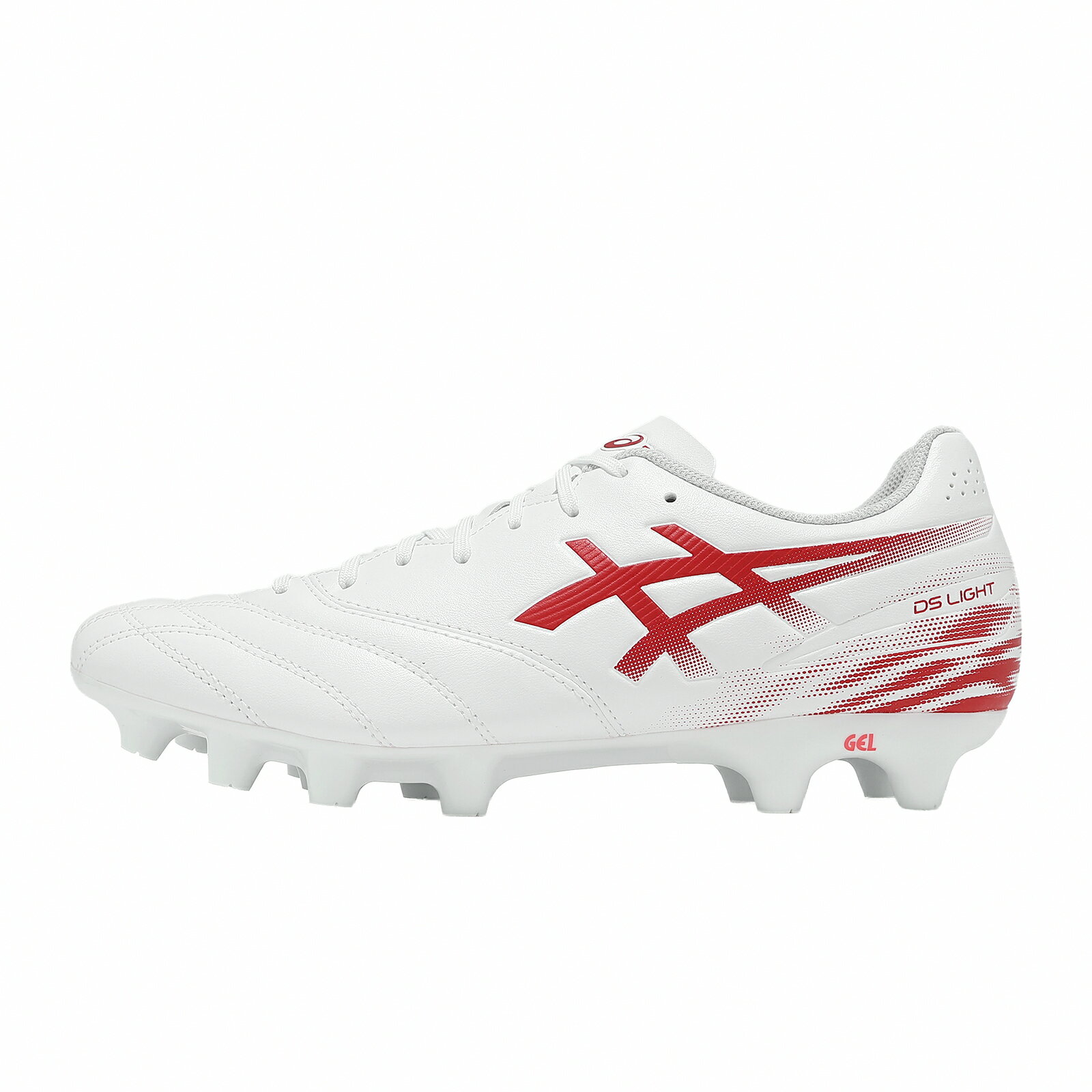 Asics 亞瑟士 足球釘鞋 DS Light Club 2E 寬楦 男鞋 白 皮革 抓地 1103A128102