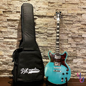 分期免運 千元配件 D'Angelico Premier Brighton 藍色 電 吉他 搖滾 皆適用