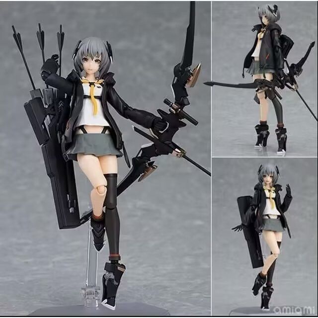 Figma 4代 重兵裝型 女高中生 陸號 模型 可動 動漫手辦
