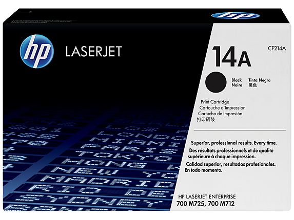 HP 原廠碳粉匣 CF214A (14A) 適用: M712n/M712dn/M712xh/M725dn/M725f/M725z