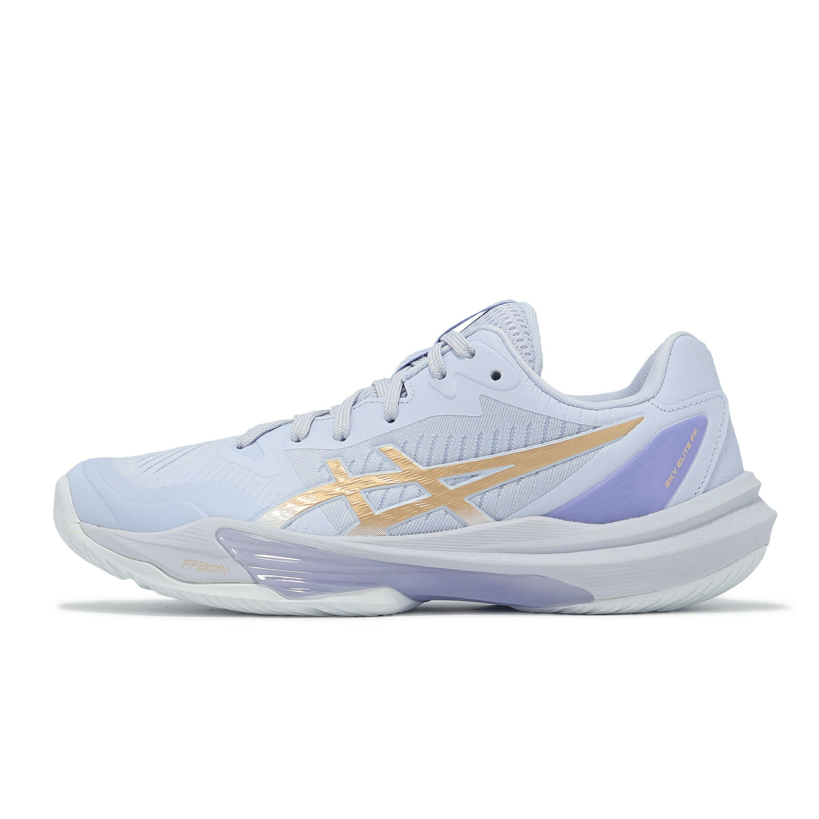 Asics 亞瑟士 排球鞋 Sky Elite FF 3 女鞋 紫 灰 攻擊手 緩震 回彈 羽排鞋 亞瑟士