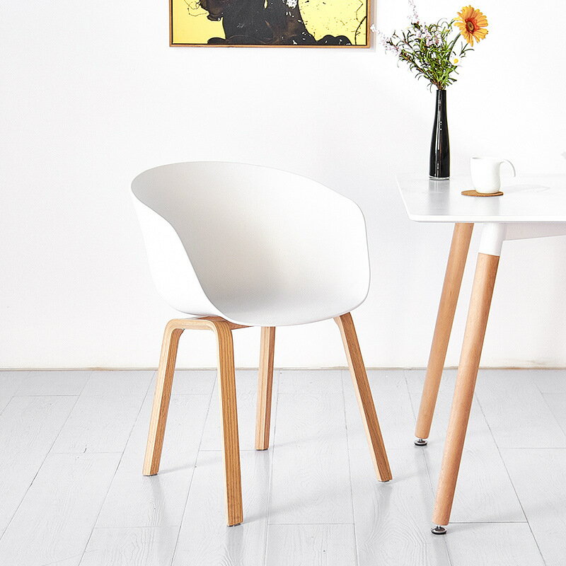 北歐椅子酒吧創意休閒椅咖啡店洽談椅現代簡約家用接待椅臥室書椅