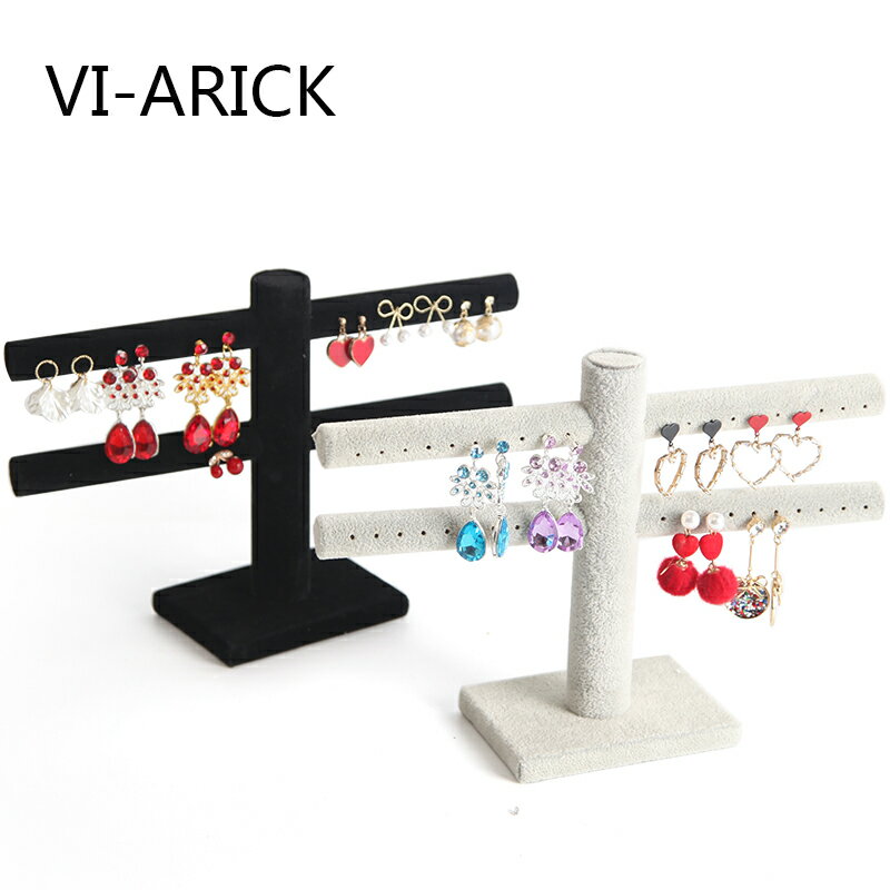 VI-ARICK絨布耳環展示架耳釘戒指陳列道具耳飾擺攤手錶首飾架子