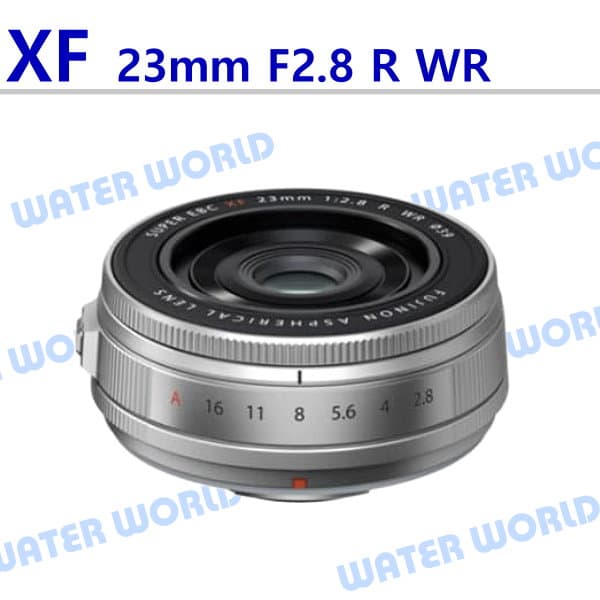 【中壢NOVA-水世界】FUJIFILM 富士 XF 23MM F2.8 R WR 定焦大光圈鏡頭 微型單眼 平輸