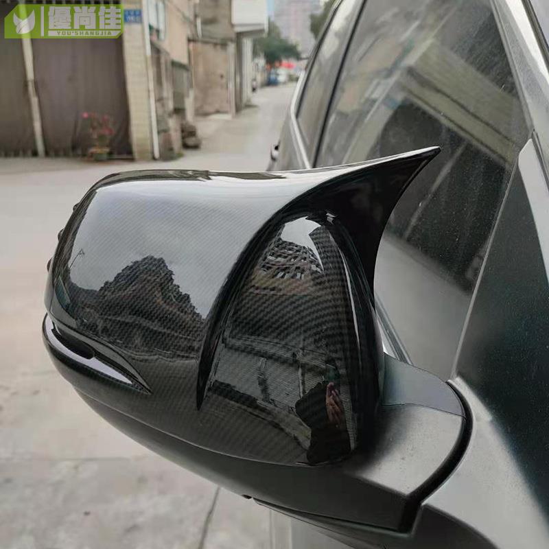Y 本田CRV4 CRV5 後照鏡蓋 12-21年CRV 倒車鏡裝飾罩 碳纖紋後照鏡罩 牛角後照鏡殼