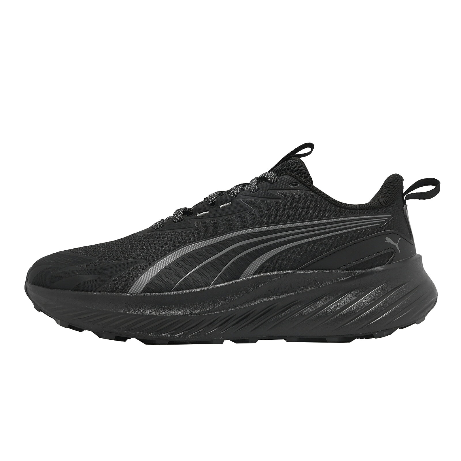 Puma 越野跑鞋 Pounce Lite 2 Trail 男鞋 黑 戶外 輕量 緩衝 313736-01