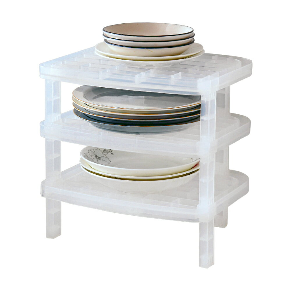 日本製造SANADA可疊放碗盤收納架(需自行組裝)