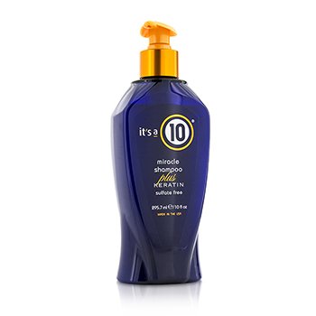 it's a 10 miracle daily shampoo plus keratin 奇蹟保濕洗髮露 無硫酸鹽 295.7ml/10oz