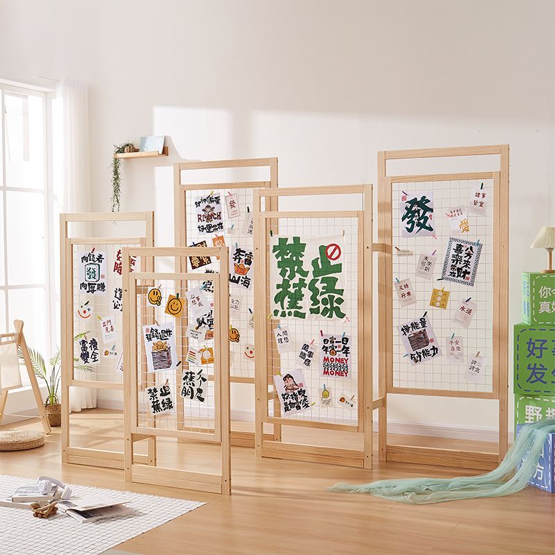 開立發票 廣告牌 展示架 立架 網格展示架落地幼兒園美工區置物架作品架桌面相片架兒童收納架 快速出貨