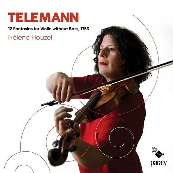 【停看聽音響唱片】【CD】泰勒曼：12首無伴奏小提琴幻想曲 伊蓮．烏澤爾 小提琴