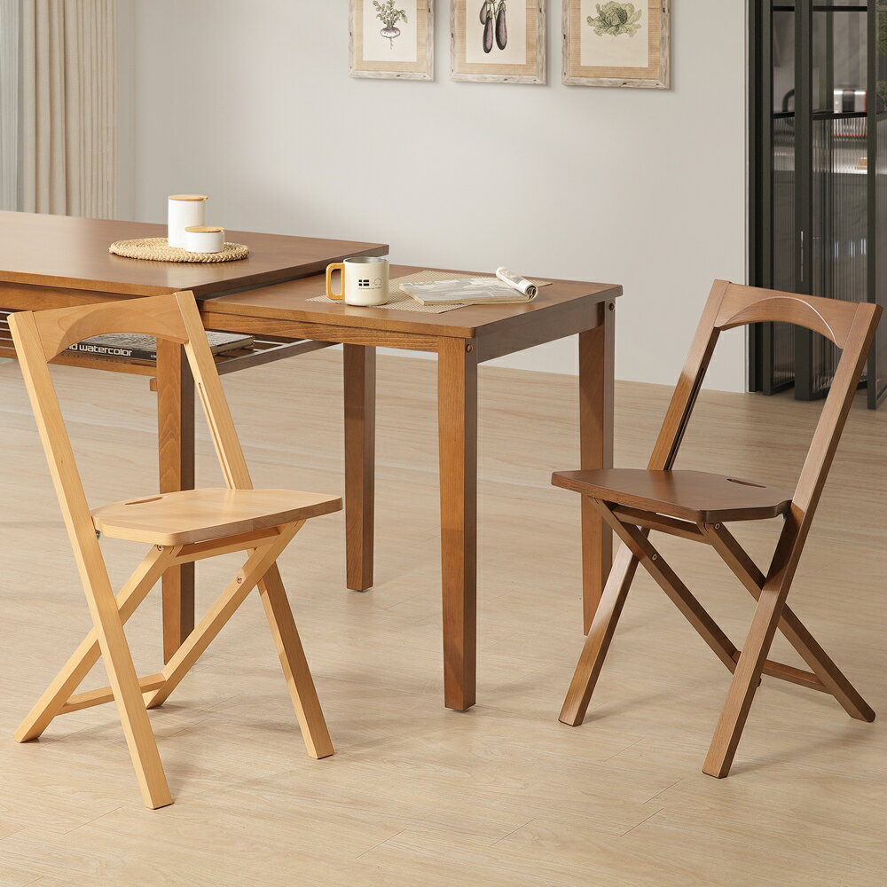 【直人木業】BONUS 山毛櫸木全實木折疊椅 1