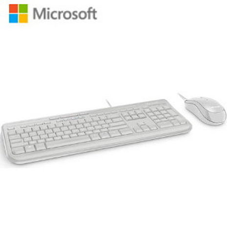 <br/><br/>  微軟 Microsoft 標準滑鼠鍵盤組600  - 白色★★★全新原廠公司貨含稅附發票★★★<br/><br/>
