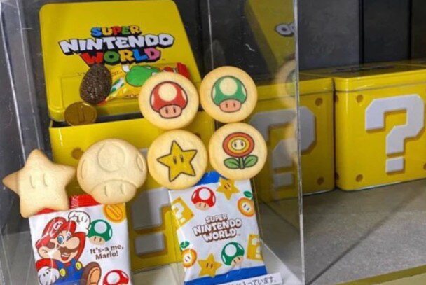 【現貨】日本 大阪環球影城 問號箱鐵盒餅乾 36入 造型餅乾 瑪利歐Mario 無敵星星餅乾鐵盒 任天堂伴手禮