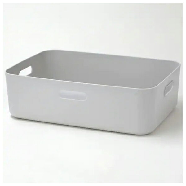 收納盒 橫式半格型 寬低型 SOFT N INBOX LGY NITORI宜得利家居