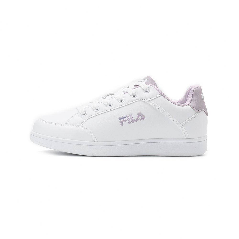FILA 休閒板鞋 白紫 5-C327A-119 女鞋 治裝激推