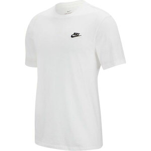 Nike As M Nsw Club Tee [AR4999-101] 男女 短袖 上衣 T恤 基本款 刺繡 字勾 白